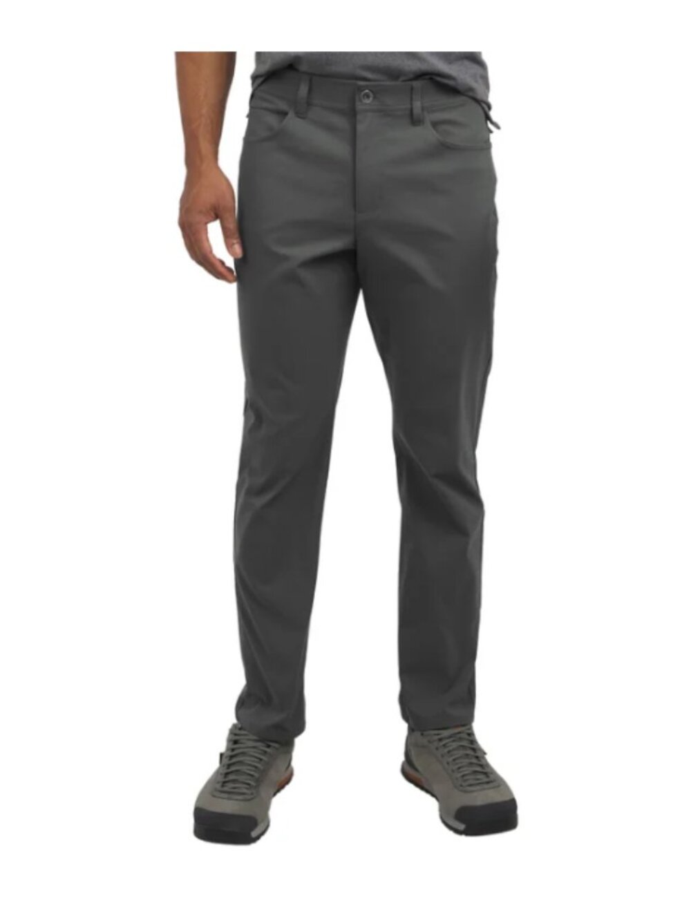 Weatherproof Vintage Men's Tech Pant Straight Fit Gray Size 36X34